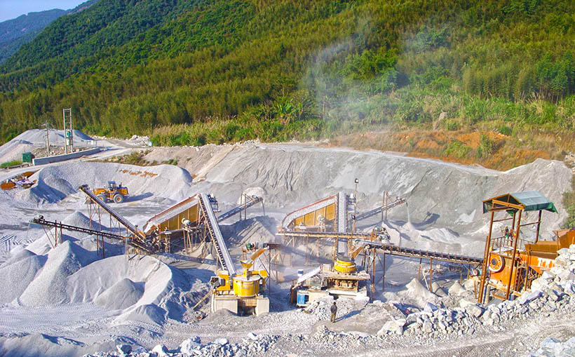 Granite sand production line